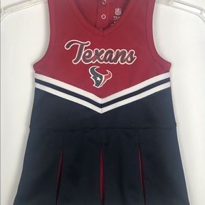 NWOT ~Houston Texans  Cheerleading dress Size 2T